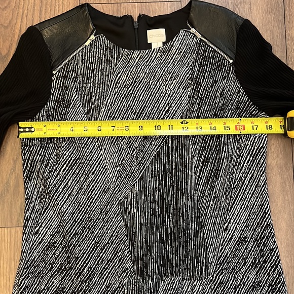 Chicos black and white amber dress long sleeve size 1X - Picture 8 of 11